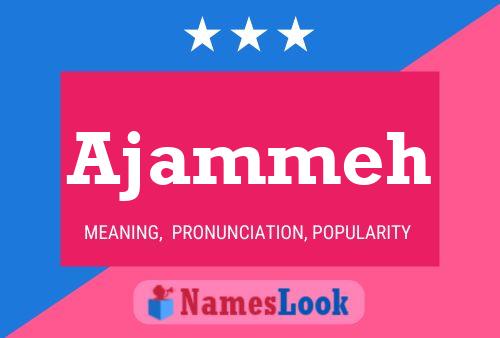 Ajammeh Name Poster