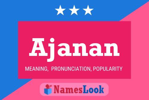 Ajanan Name Poster