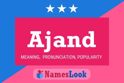 Ajand Name Poster