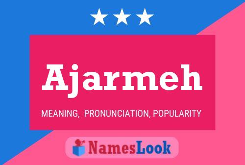 Ajarmeh Name Poster