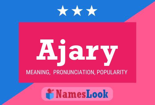 Ajary Name Poster