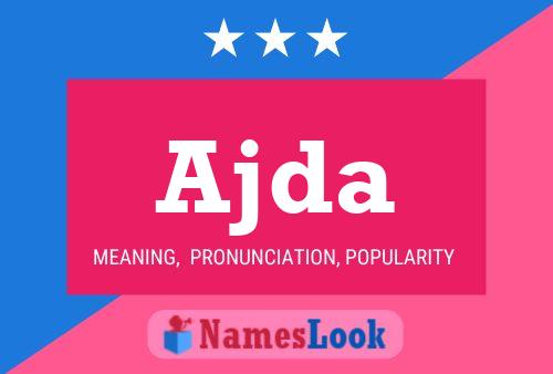 Ajda Name Poster