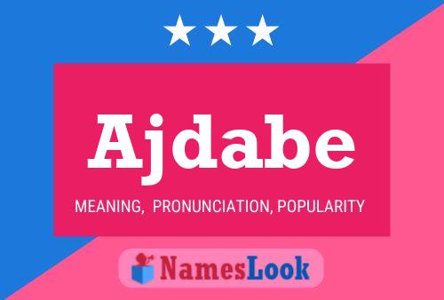 Ajdabe Name Poster