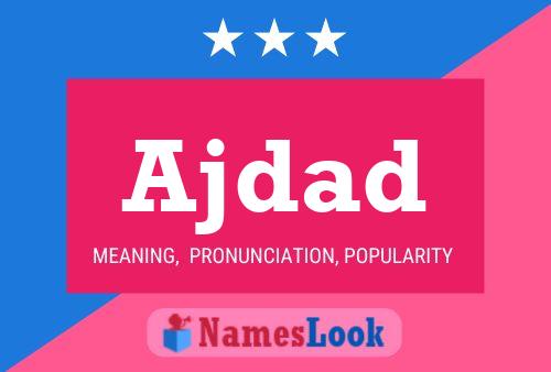 Ajdad Name Poster