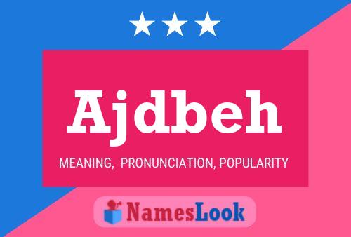 Ajdbeh Name Poster