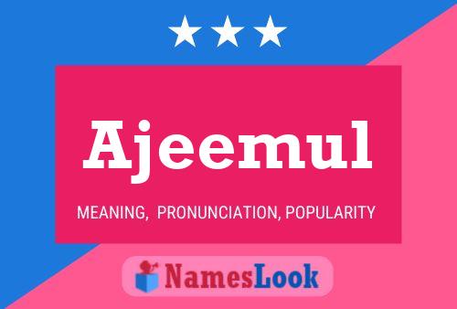 Ajeemul Name Poster