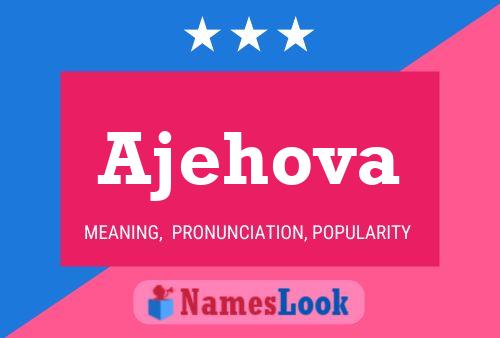 Ajehova Name Poster