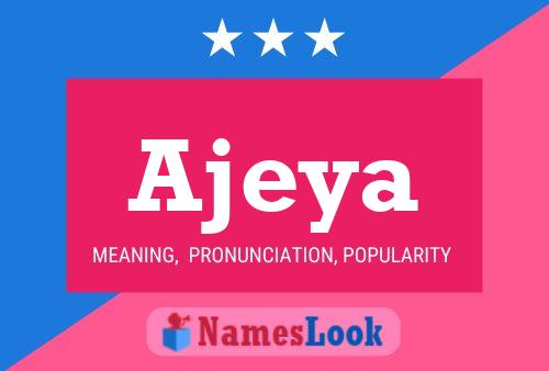 Ajeya Name Poster