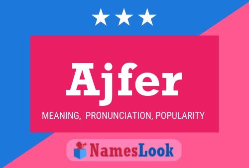 Ajfer Name Poster