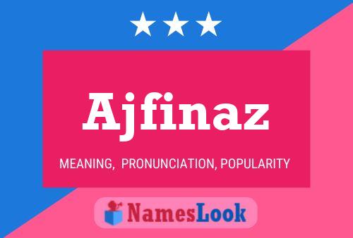 Ajfinaz Name Poster