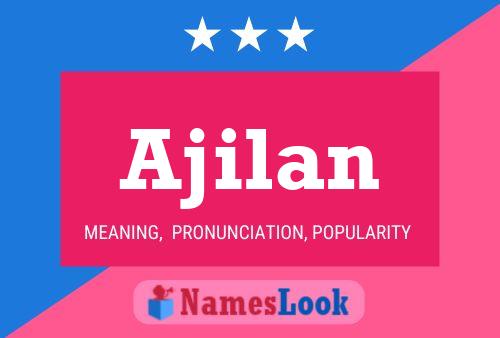 Ajilan Name Poster