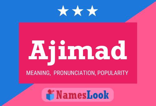 Ajimad Name Poster