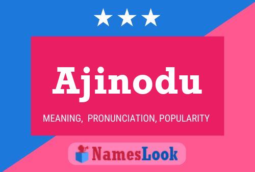 Ajinodu Name Poster