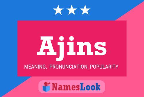 Ajins Name Poster