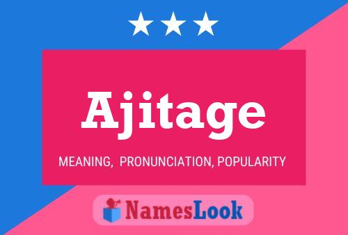 Ajitage Name Poster