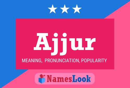 Ajjur Name Poster