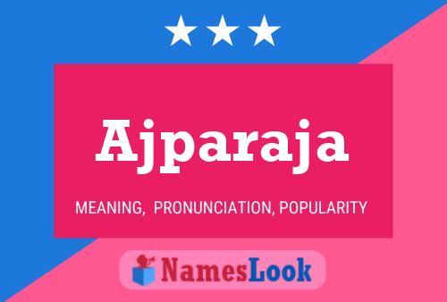 Ajparaja Name Poster