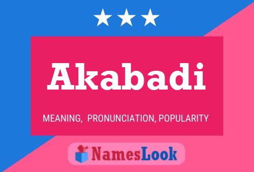 Akabadi Name Poster