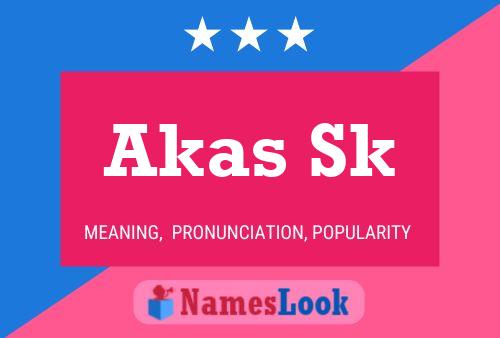 Akas Sk Name Poster