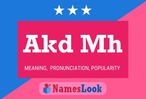 Akd Mh Name Poster