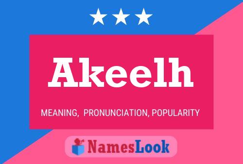 Akeelh Name Poster