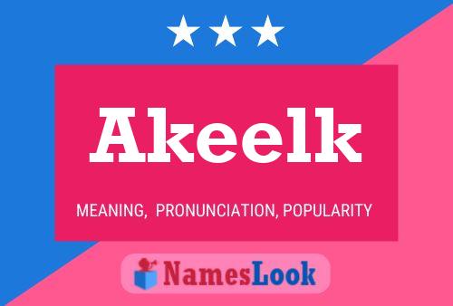 Akeelk Name Poster