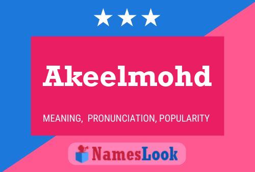 Akeelmohd Name Poster