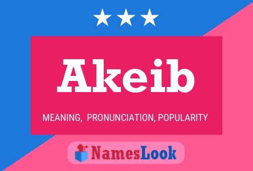 Akeib Name Poster