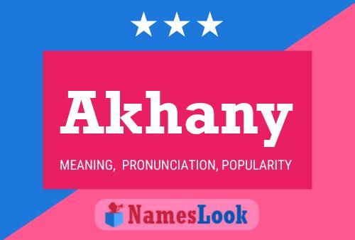 Akhany Name Poster