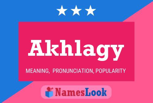 Akhlagy Name Poster