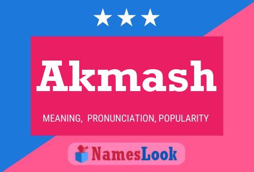 Akmash Name Poster