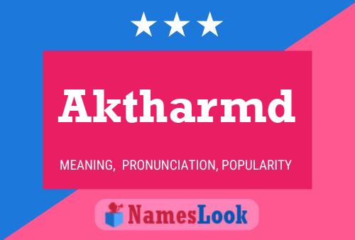 Aktharmd Name Poster