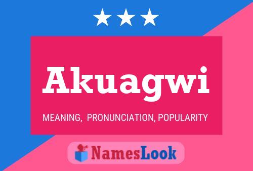 Akuagwi Name Poster