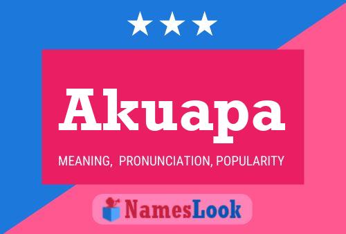 Akuapa Name Poster