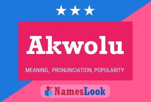 Akwolu Name Poster