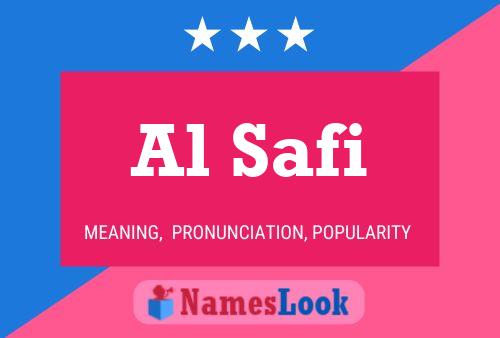 Al-safi Name Poster