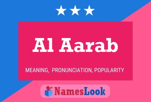 Al Aarab Name Poster