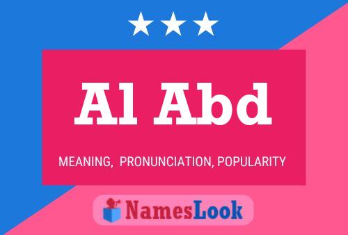 Al Abd Name Poster