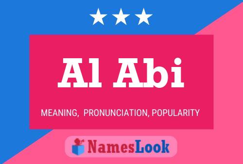 Al Abi Name Poster