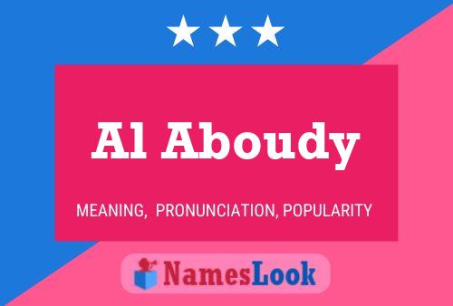 Al Aboudy Name Poster