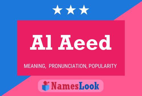 Al Aeed Name Poster