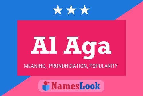 Al Aga Name Poster