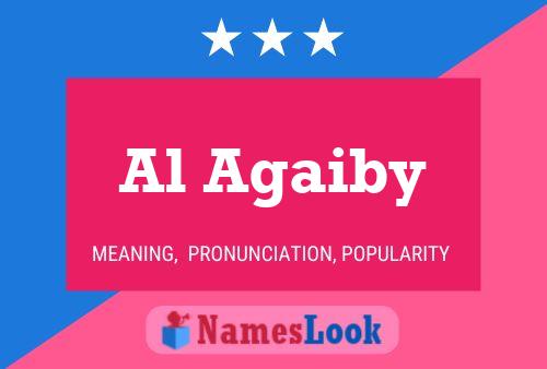 Al Agaiby Name Poster