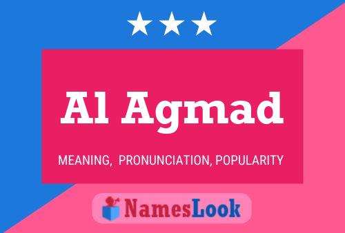 Al Agmad Name Poster