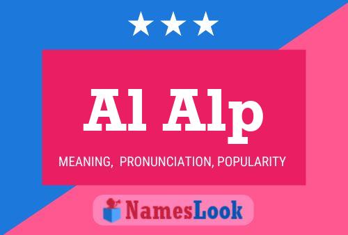 Al Alp Name Poster