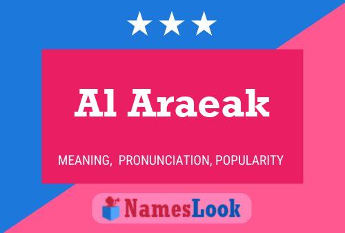 Al Araeak Name Poster