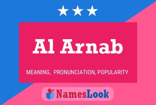 Al Arnab Name Poster