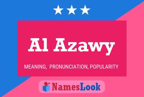 Al Azawy Name Poster