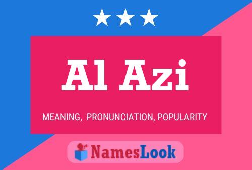 Al Azi Name Poster