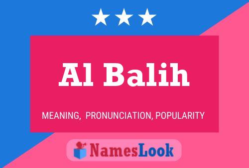 Al Balih Name Poster